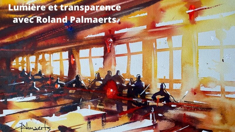 Cours d'arts en ligne Roland Palmaerts Lumiere et transparence